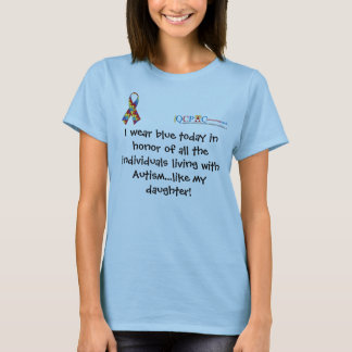 T-tröja för medvetenhet för Autism för värld för T-shirt