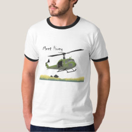 T-tröja för MeetHuey helikopter T Shirt