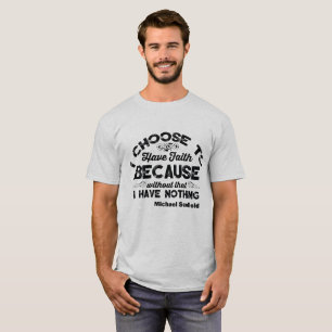 T-tröja för Michael Scofield-Fängelse avbrott T-shirt