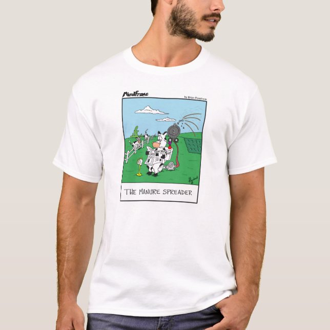 T-tröja för Mindframe gödselSpreader Tee (Framsida)