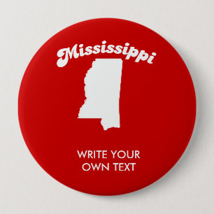 T-tröja för MISSISSIPPI STATLIG MOTTOT-TRÖJA Knapp