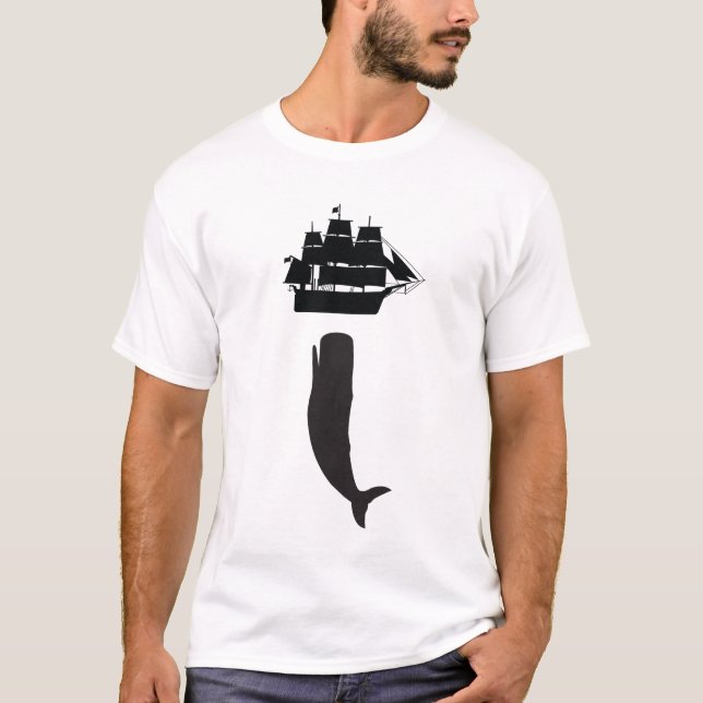 T-tröja för Moby deckareresning Tee (Framsida)