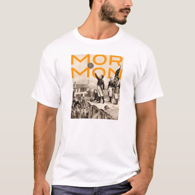 T-tröja för Mormonhistoriekafeteria T Shirt (Framsida)