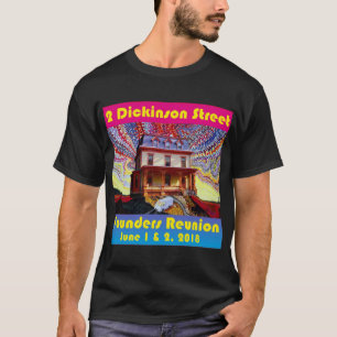 T-tröja för möte för 2 Dickinson gatagrundarea T Shirt