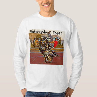 T-tröja för motorcykelYogalångärmad T-shirt