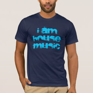 T-tröja för musik för hus för Acryl musik"mig T-shirt