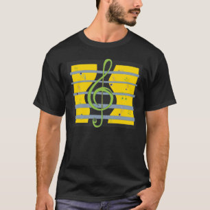 T-tröja för musiktemadesign t shirt