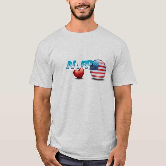 T-tröja för NAPP USA T-shirt (Framsida)