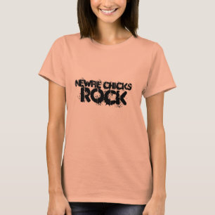 T-tröja för Newfie chicksten Tee Shirt