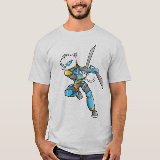 T-tröja för Ninja krigarekatt T-shirt