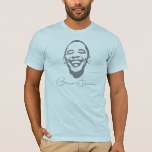 T-tröja för Obama smittsam leende w/Signature Tröja