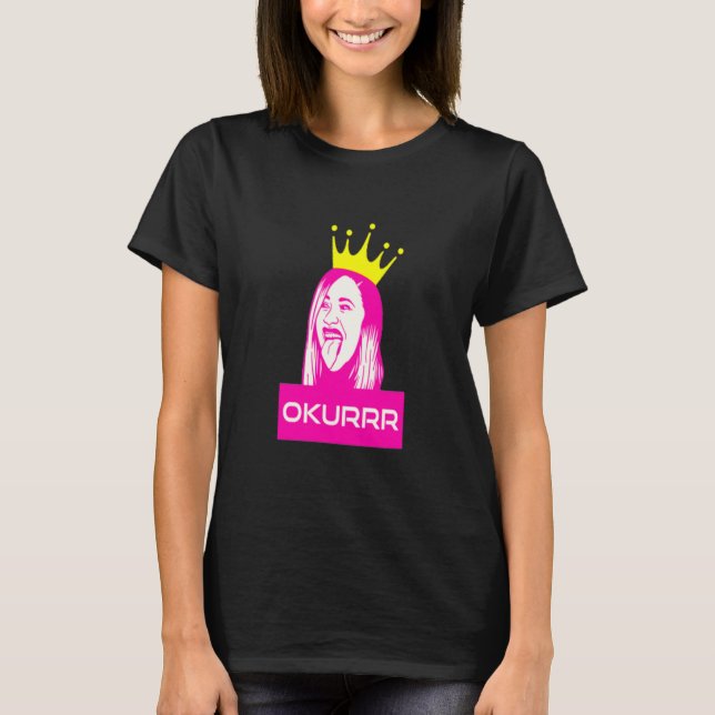 T-tröja för okurrrcardi b t shirt (Framsida)