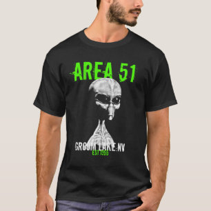 T-tröja för område 51 tee