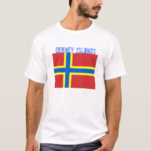 T-tröja för Orkney öflagga T-shirt