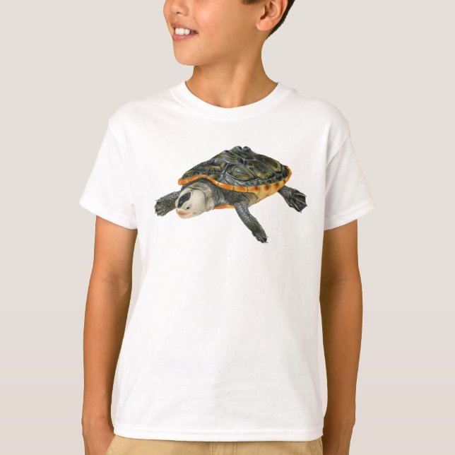 T-tröja för ostkustDiamondbackTerrapin Tee Shirt (Framsida)