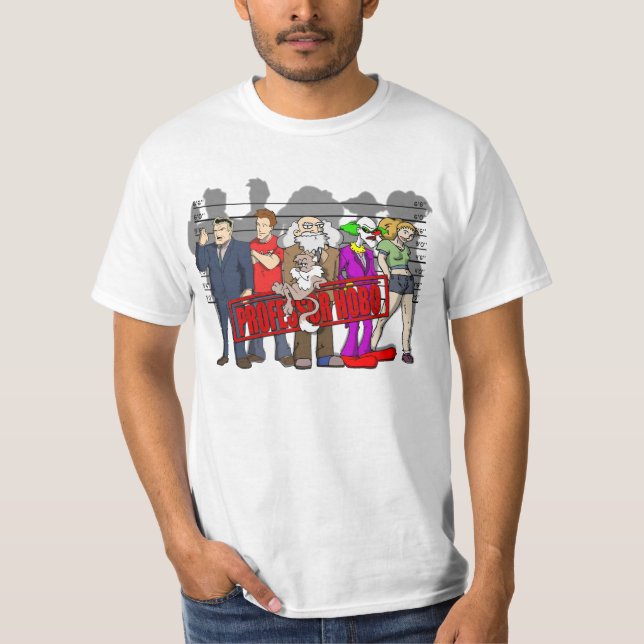 T-tröja "för ovanliga misstänkt person" för tee shirt (Framsida)