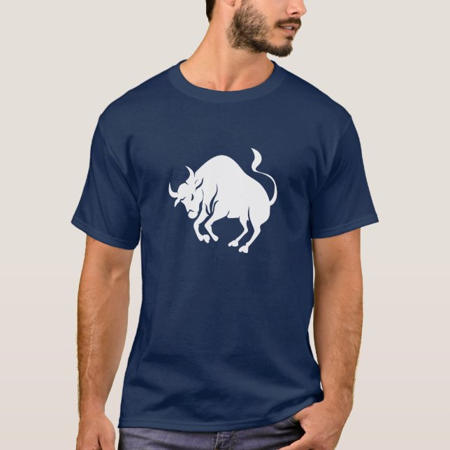 T-tröja för OxenZodiacPictogram Tee (Framsida)