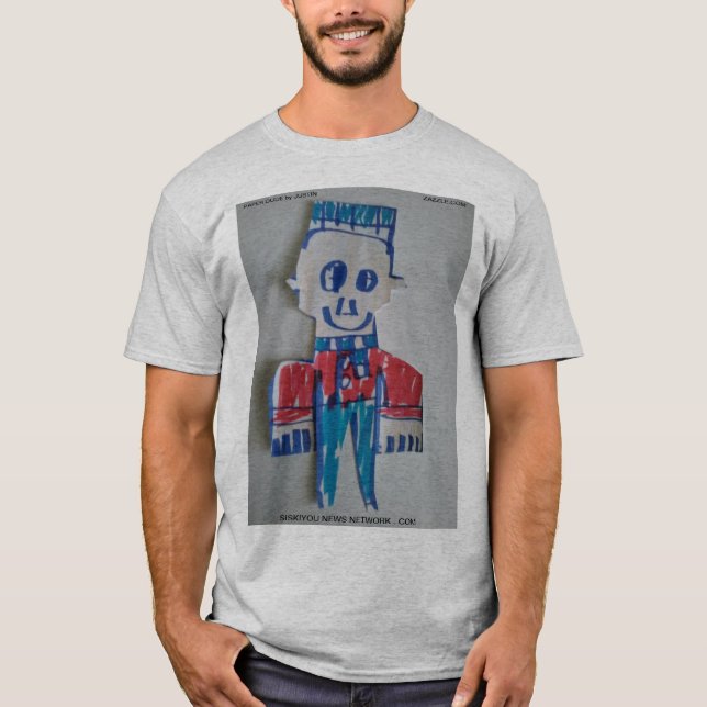 T-TRÖJA "FÖR PAPPER DUDE" T SHIRT (Framsida)