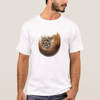 T-tröja för Pentagram för Wiccan Mysticspiral T-shirt
