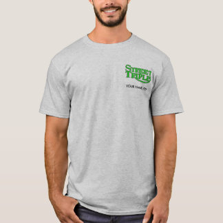 T-tröja för personliggatatrippel tee shirt