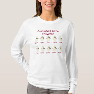 T-TRÖJA FÖR PERSONLIGMORMORSNÖGUBBEAR TEE