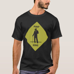 T-tröja för PimpXing mörk Tee Shirt