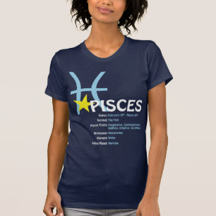 T-tröja för Pisces dragdamer Tröja