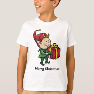 T-tröja för pojkejulälva t shirt