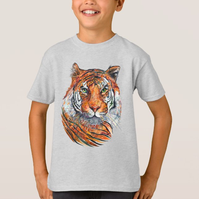 T-tröja för pojkeVILDTIGER T Shirt (Framsida)