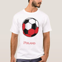 T-tröja för Polen vmfotboll