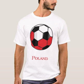 T-tröja för Polen vmfotboll Tee Shirt