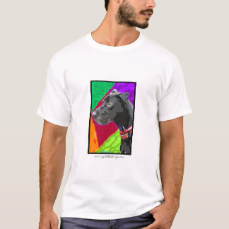 T-tröja för popkonstgreat dane tröja