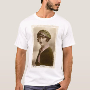 T-tröja för porträtt för Mabel Normand vintage Tröja
