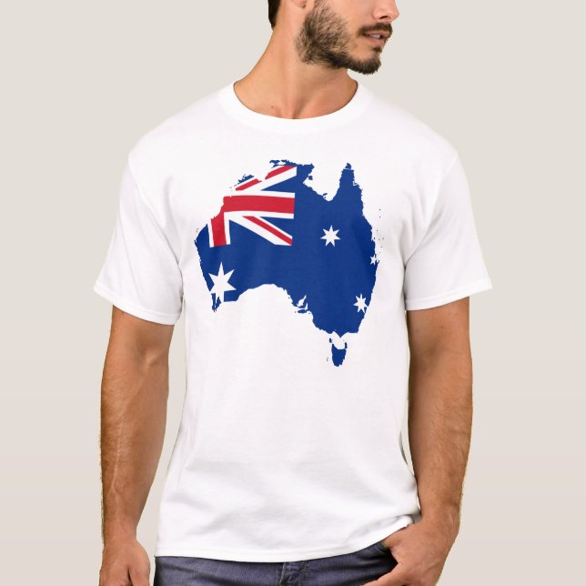 T-tröja för pride för Australien statlig Tee (Framsida)
