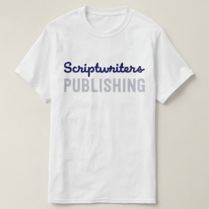 T-tröja för publicera för Scriptwriters T Shirt