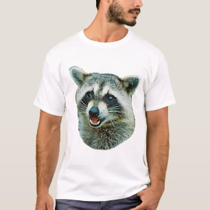 T-tröja för RaccoonbildRinger T Shirt