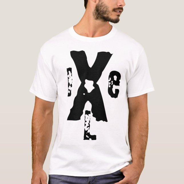 T-tröja för rappare"X-Ile" logotyp Tee Shirt (Framsida)