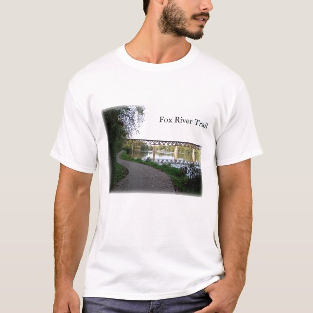 T-tröja för rävflodslinga t shirt (Framsida)