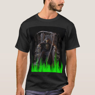 T-tröja för Reaper för SJG-Skateboard grym T Shirt