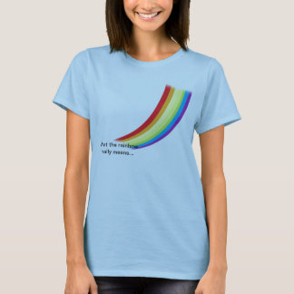 T-tröja för regnbåge W/Scripture Tee Shirt