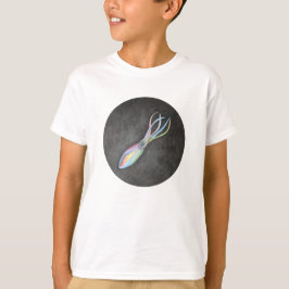 T-tröja för regnbågetioarmad bläckfiskRaglan T Shirt