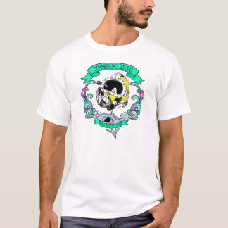 T-tröja för reklamfilmdykare tee shirt