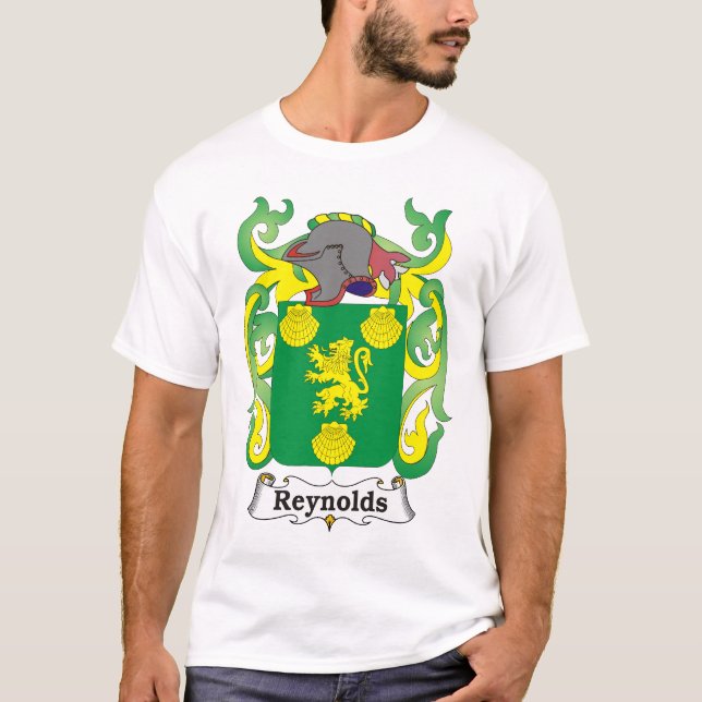 T-tröja för Reynolds familjvapensköld T-shirt (Framsida)