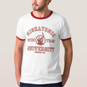 T-tröja för Ringer för Miskatonic simmalag T Shirt