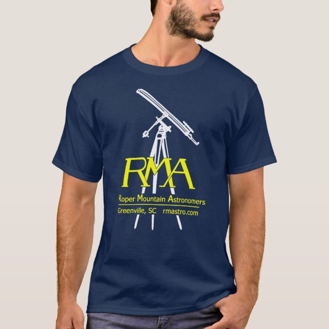 T-tröja för RMA-logotypastronomi T Shirt (Framsida)