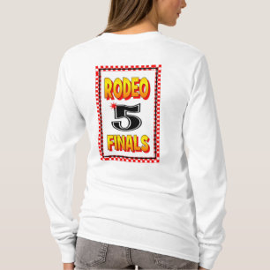 T-TRÖJA FÖR RODEOFINALGAMMALT NUMMER TEE SHIRT