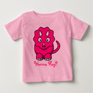 T-tröja för rosababyTriceratops Tee Shirt