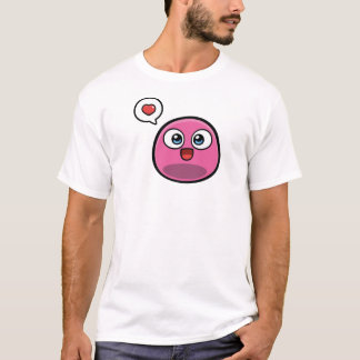 T-tröja för rosabumanar t-shirt
