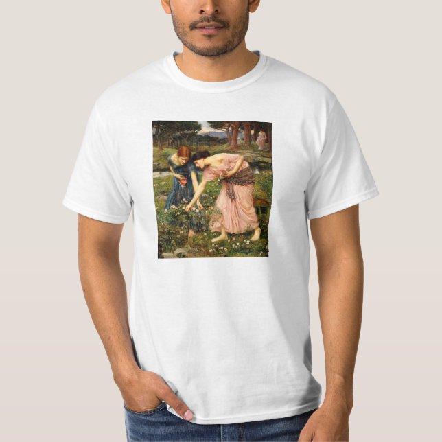 T-tröja för rosenknoppar för tee shirt (Framsida)