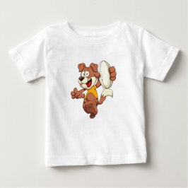T-tröja för Rugbyhundbaby Tee